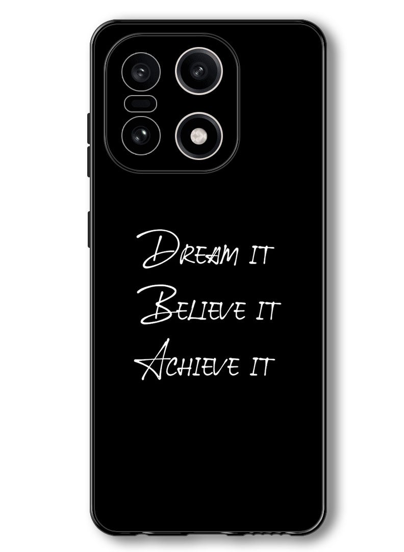 Theodor Case Compatible with OnePlus 15 6.78 Inch Protection Shockproof Bumper Cover Dream it - Image 1